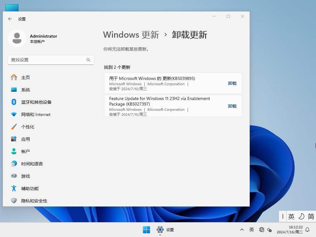 Windows11 64位 家庭中文版 V2023